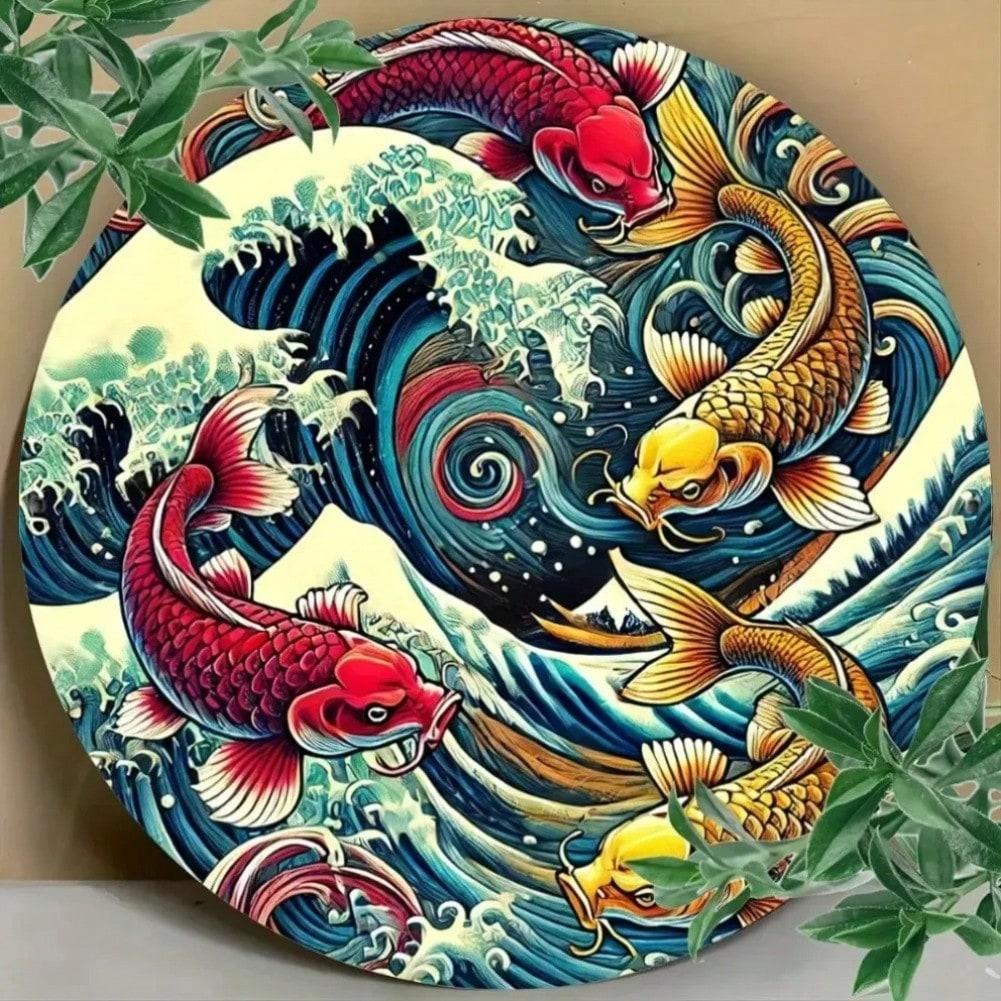 Steel Wall Art Decorative Metal Painting For Home Bar Cafe