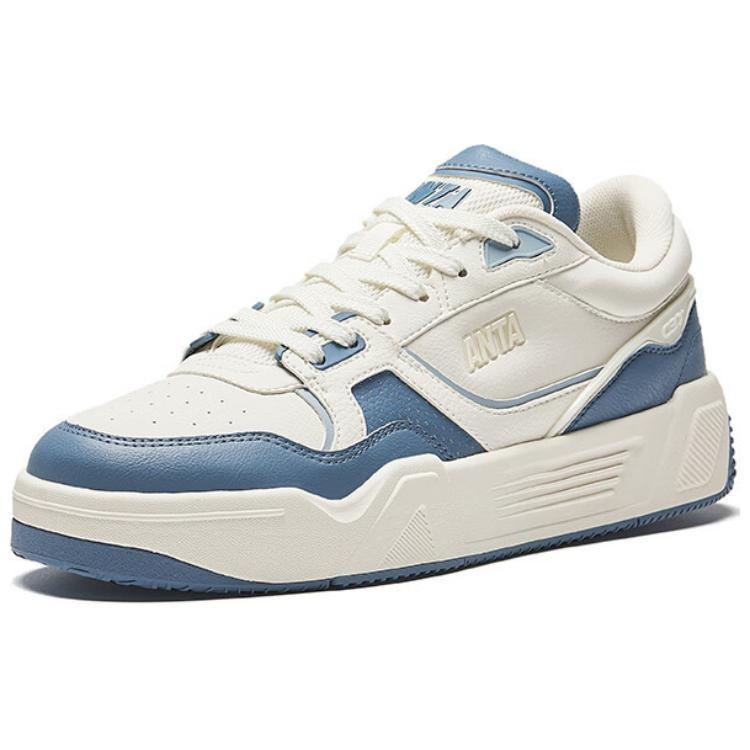 Anta Low Top Skateboard Shoes Men's Blue White 112438024-5
