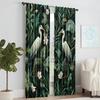 2 szt.   wszechstronne przezroczyste zasłony poliestrowe do dekoracji domu Naturalne Wzory Zwierzęce do użytku w sypialniach i salonach