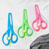 Children's Elastic Safety Scissors with Round Head for Paper Cutting