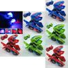 Elektrisches Dinosaurier-Transformationsauto mit LED-Lichtern und Soundeffekten