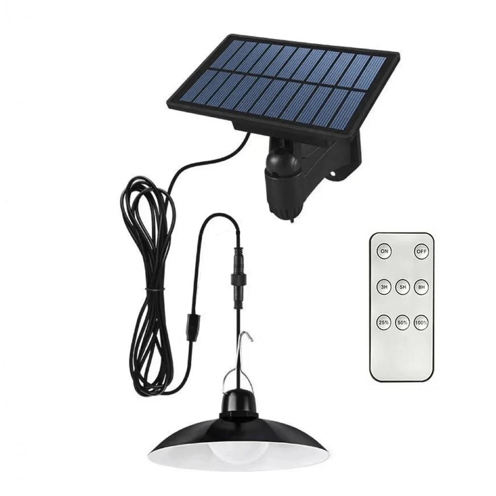 Solar Pendant Light IP65 Waterproof Led Solar Powered Lamp with Remote Control Chandelier Camping Outdoor Garden Hanging Lights