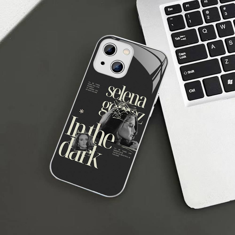 Singer Selena Gomez Tempered Glass For Iphone 14 13 12 11 Pro Mini XS MAX 14Plus X XS XR Fundas