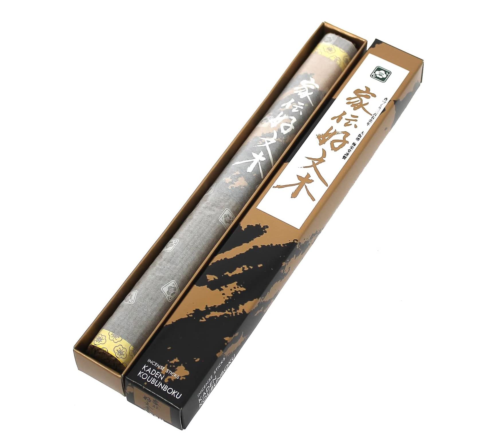 Baieido Incense Sticks, Kaden Kobunboku, Long Length, Large Bundle (1 bundle)