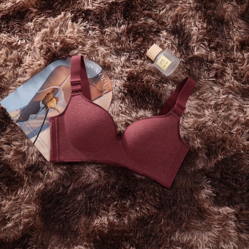 

Бесшовный бюстгальтер пуш-ап большого размера с боковой поддержкой - Предотвращает провисание для более компактного вида 46/105 CDE Cup 0.2CM Massage