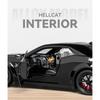 1/24 Dodge Challenger Hellcat Redeye Alloy Muscle Car Model Sound and Light Pull Back Children's Toy Collectibles Birthday Gift