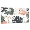 GLASS PROTECTIVE PLATE FOR STOVE 90x52 FLAMINGOS