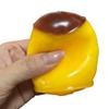 Crunchy Caramel Pudding Stress Ball Squishy Toy Crispy Peanuts, Potatoes Stress Ball Fidget Toy ASMR Sensory Stress Relief SS