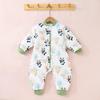 Mulberry Silk Baby Sleep Sack - All-Season Quilted Anti-Kick Split-Leg Design for Autumn & Winter