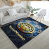 Manchester City Personalized Name Carpet Suitable for Balcony Game Room Outdoor Kitchen Antislip Carpet Decorate Offices