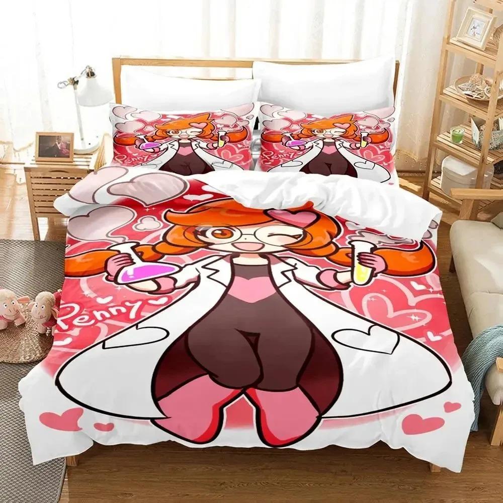 Cartoon Wario Ware Get It Together Bedding Set Duvet Cover Bed Set Quilt Cover Pillowcase Comforter King Queen Size Boys Adult