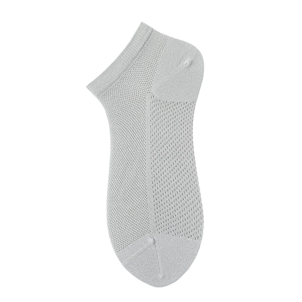 Chaussettes de Cheville Respirantes et Légères en Mesh pour Femmes Design Sans Couture Évacuant l'Humidité Longueur Mi-Mollet Coupe Confortable