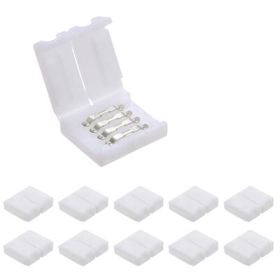 Aufsteckbarer lötfreier Verbindungsstecker für 4-polige RGB 5050 3528 LED-Streifen