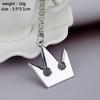 Fashion Jewelry Kingdom Hearts Sora Crown Choker Necklace Handmade Costume Key Charm Pendant Chain Adornment
