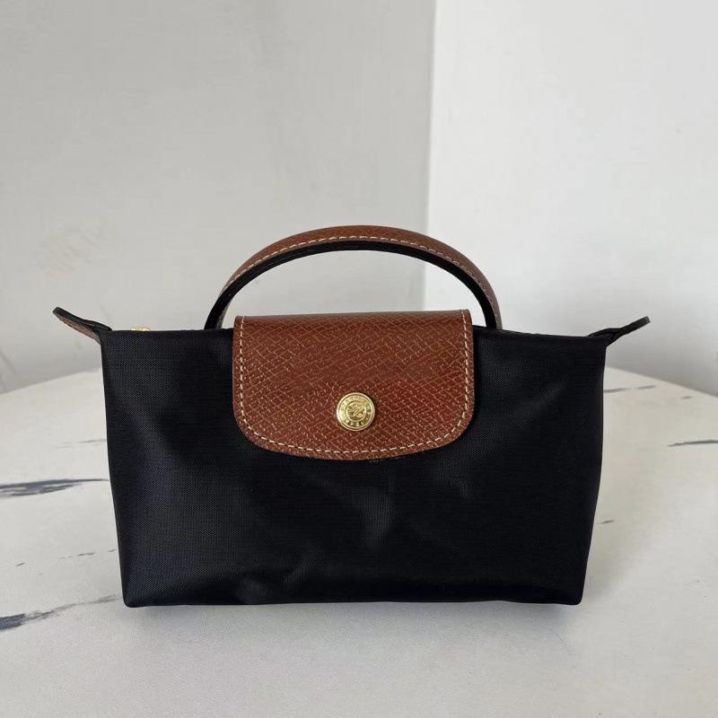 Damska torebka pierożek: Mini torebka crossbody, torebka na telefon komórkowy do ręki i portmonetka na monety