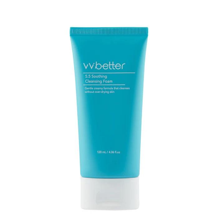 

vvbetter - 5.5 SOOTHING CLEANSING FOAM, 120 мл - очищаюча пінка для обличчя