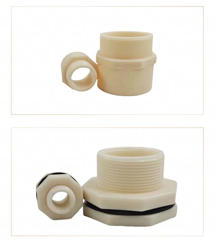 UPVC Flanged Check Valve - Intermediate PVC Chemical Water Stop Valve