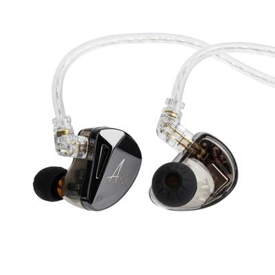 LINSOUL AS10 Pro Driver de armadura balanceada pura Fone de ouvido interno HIFI Equipado com driver original KZ Monitor de ouvido híbrido Adota cabo de liga