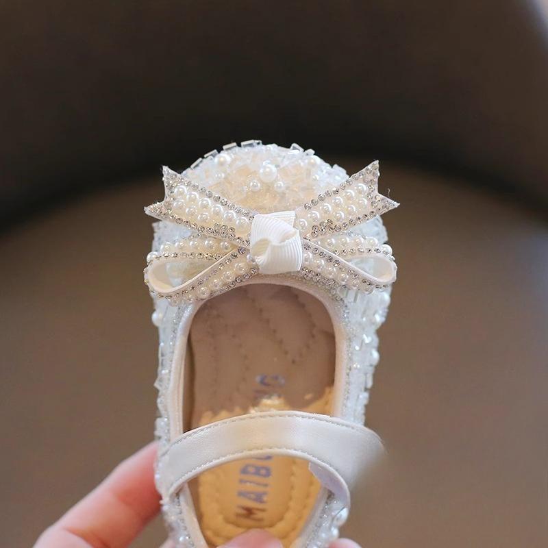 Scarpe da Bambino - Scarpe da Passeggio per Bambine Piccole con Suole Morbide - Scarpe Piccole in Pelle per Bambini