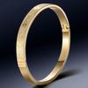 Creative Titanium Steel 'I Love You' Etching Couple Bracelet