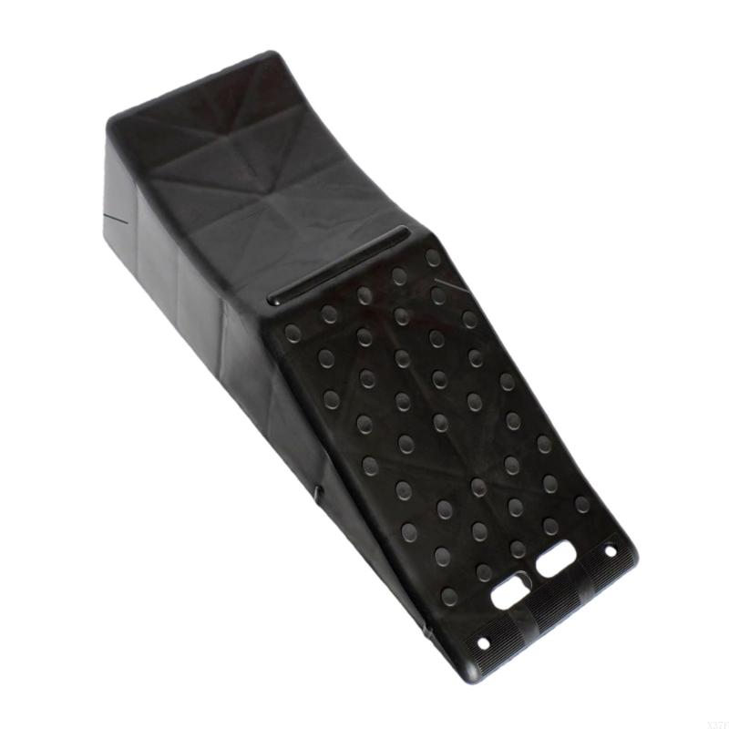 5.5 Inch Handy Wheel Chock For Car Motorcycle Tire Changing And Maintenance With Anti Slip Design X37F