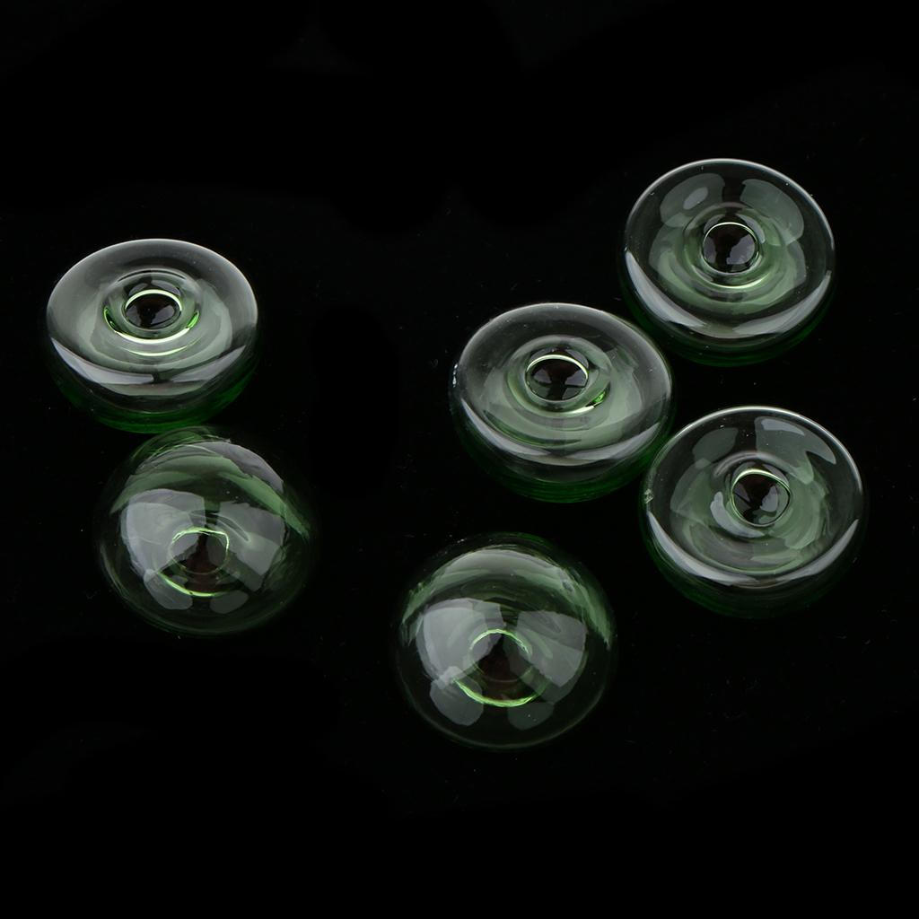 6 Piece Bottles Charm Vials Pendants Miniature Ornaments Charms