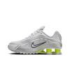 Shox R4 Weiß Metallic Silber Damen Sneaker Volt AR3565-102