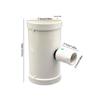 1 Set Rain Water Collector Leakproof Rainwater Diverter Stable Performance Simple Collection Rain Diverter Garden Accessories