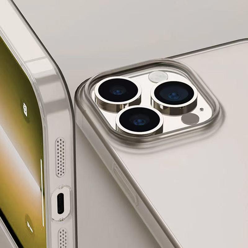 Ultradünne 0,7 mm matte weiche Hülle für iPhone 17 Pro Max mit präzisen Aussparungen für Apple 15/16.
