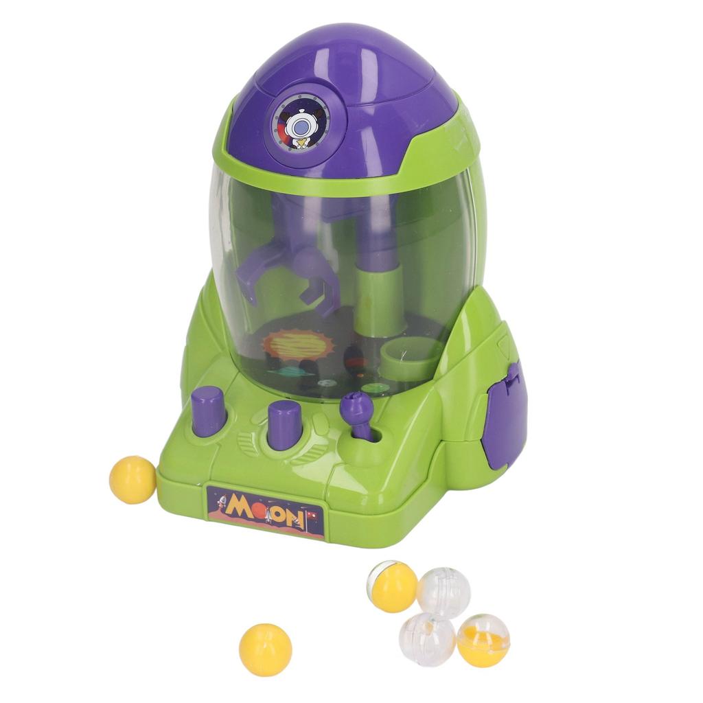 Space Claw Machine Colorful Portable Space Claw Machine for Children Tabletop