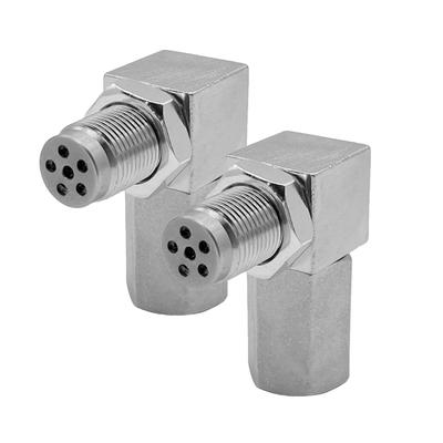 ROOOCYY O2 Sensor Adapter Oxygen Sensor Connector Stainless Copper GTR