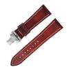 Supply Butterfly Buckle Strap, Retro Color-Changing Leather Quick-Release Interface Strap Bracelet.