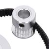 Synchronous Wheel for VORON 2.4 3D Printer 20+60 Teeth 8mm Bore with 200mm L 6mm W Belt