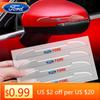 Car Sticker Ford New 2025 Hot Transparent Car Door Anti-collision Stickers Rearview Mirror Protective Decals For Ford Ranger Foc
