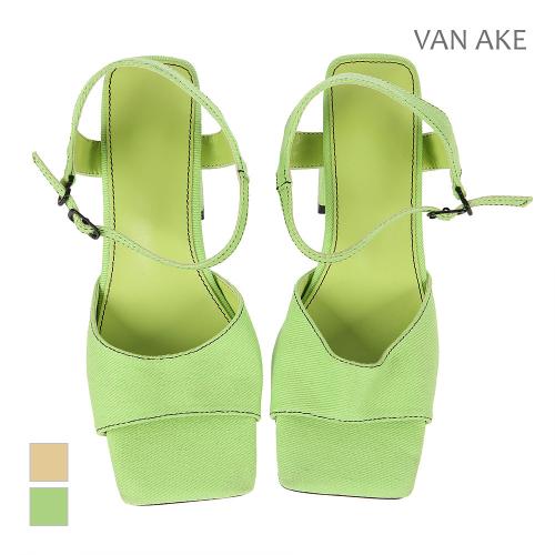 [VANAKE] Stitch Point Platform Sandals [VB36ASQ307Z]