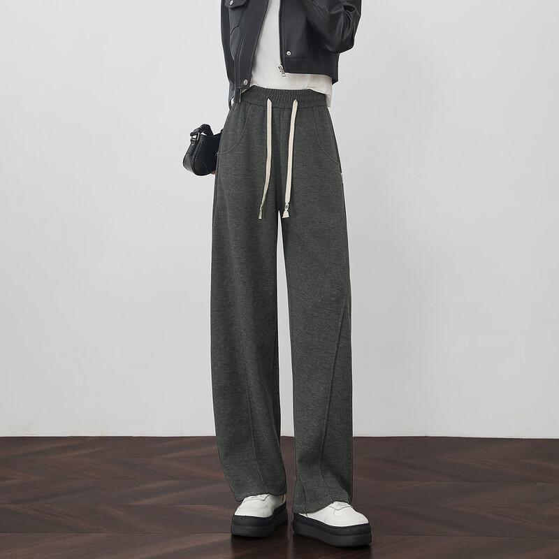 Demana Women's Winter Cloud Comfort High-Waist Relaxed Casual Pants