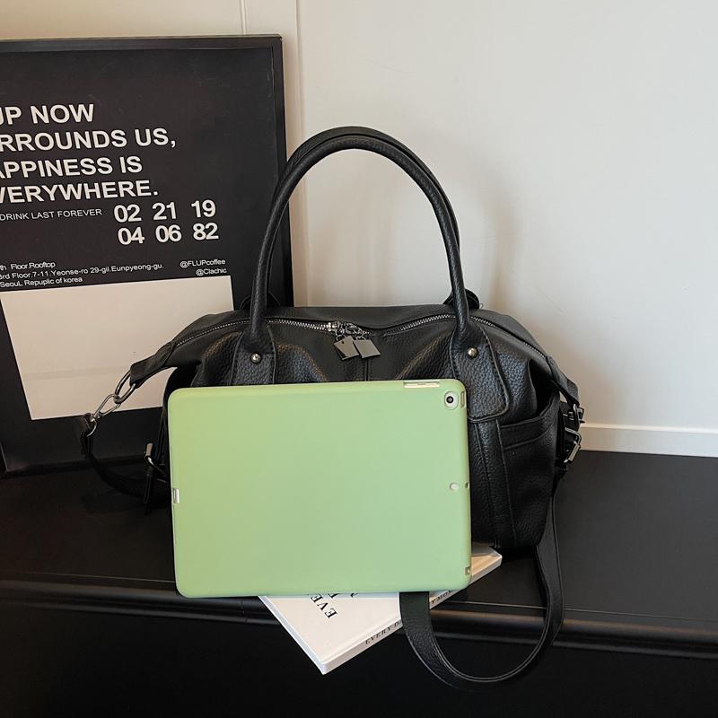 Vintage Tote Bag Women's Shoulder Bag Large Capacity Commuter Crossbody Bag