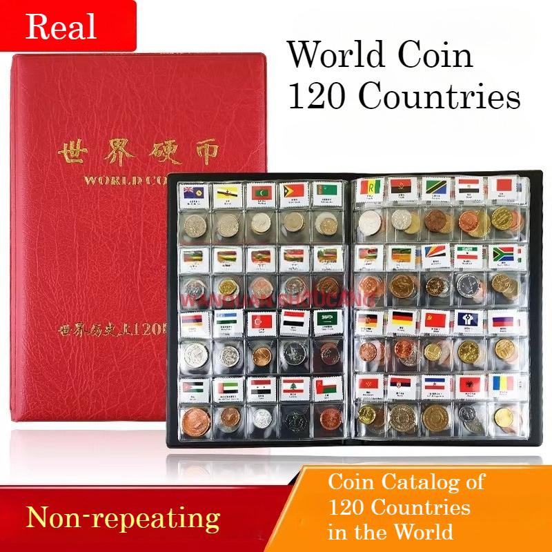 Coins from 120 Countries In the World, Coin Catalogs from 120 Countries and Regions, Foreign Coins, Foreign Currency with National Flags