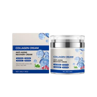 Kolagenový krém Hydratační péče proti vráskám Zesvětluje jemné linky Rozjasňuje tón pleti Hluboká výživa Proti stárnutí