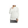 FW22 Solid Color Logo Label Pullover Cashmere Sweater Women Sweater White HG1677