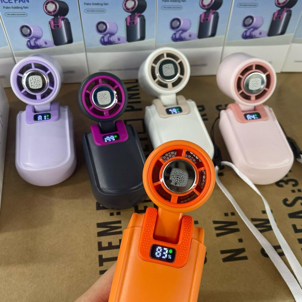 

F386 High-Speed Portable Mini Fan: Long Battery Life, Powerful Wind, Compact Design 65*44.5*135mm