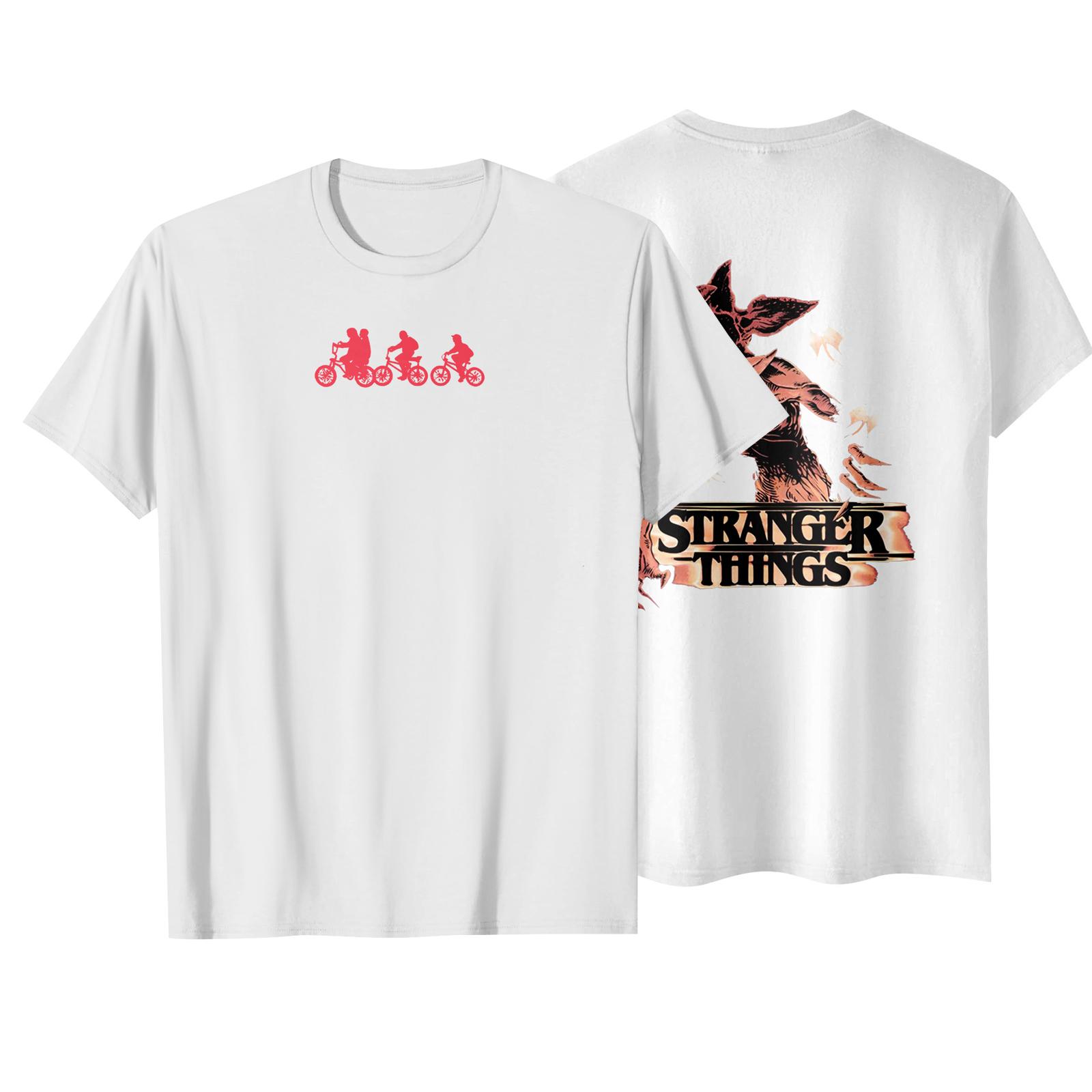 

Дитяча повсякденна футболка з коротким рукавом з принтом літер 110 білий