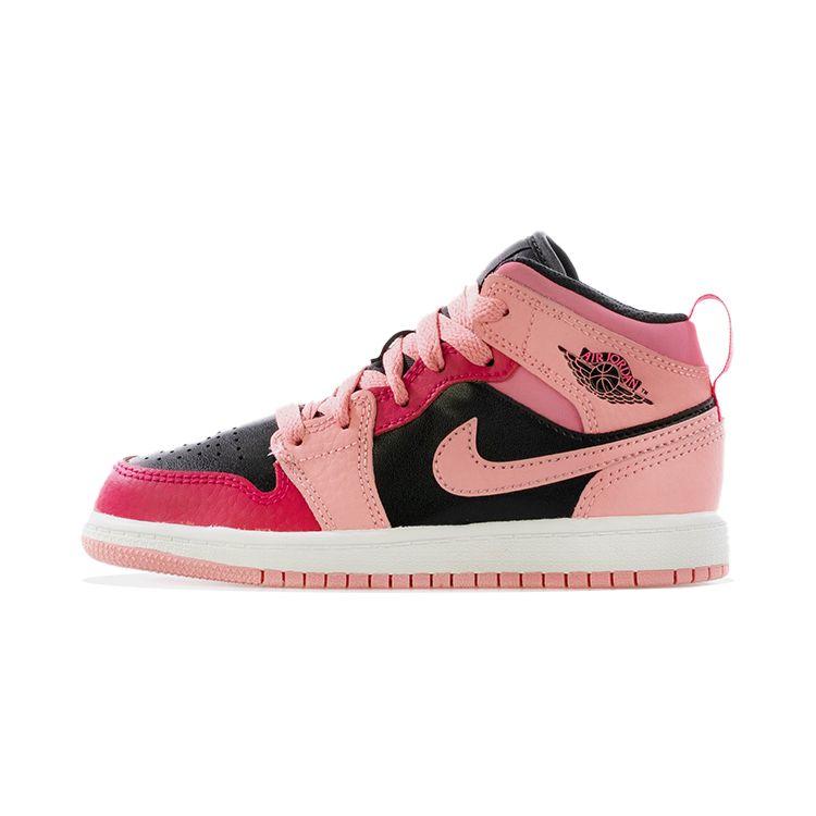 Air Jordan 1 Mid PS Rush Pink Pinksicle 640734-662 35