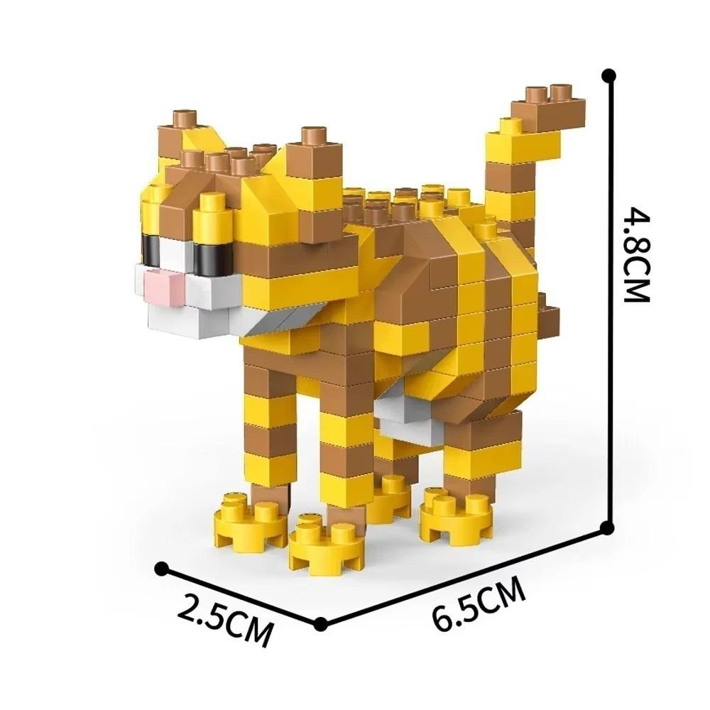 Detailed Design Dog Building Blocks Toy Mini Size Cat Building Blocks Toy for Adults and Kids