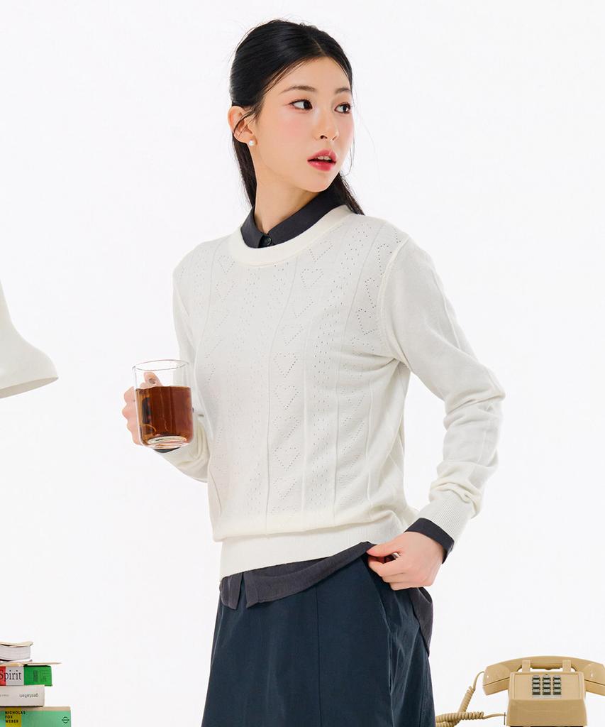 CHASECULT Women'S Crew Neck Sweater-Farg5262B0A