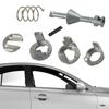 7 Piece Set Car Front Back Door Lock Cylinder Repair Kit Replacement Parts For E81 E82 E87 E88 Auto Replacement Accessories