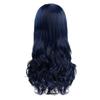 Descendants 2 Evie Cosplay Wig Blue Green Mix Long Wavy Women Synthetic Hair Party Role Play Costume Wigs