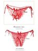 Seductive Japanese Lace Open Crotch Panties Set