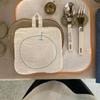 Soft Cotton Placemats Square Shape Cloth Napkins New Western Food Mats  Table Decor