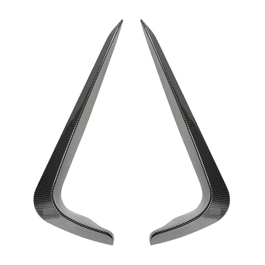 

Suitable for BMW 3 Series E90 E91 LCI 2009-2012 M Sport Automotive Carbon Fiber Front Air Knife Car Sticker Exterior Accessories